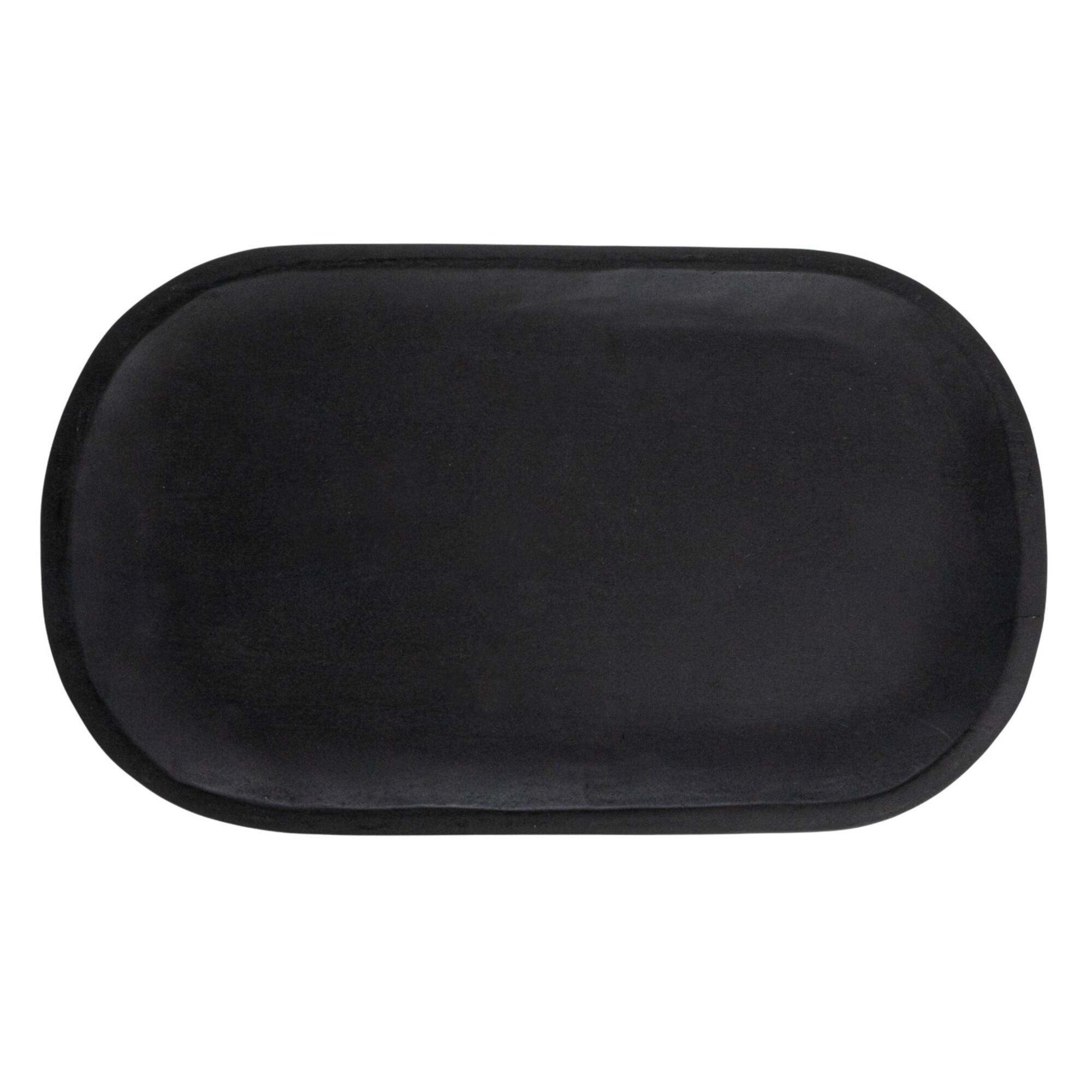 Hello Honey® 20" Wide Black Mango Wood Serving Board